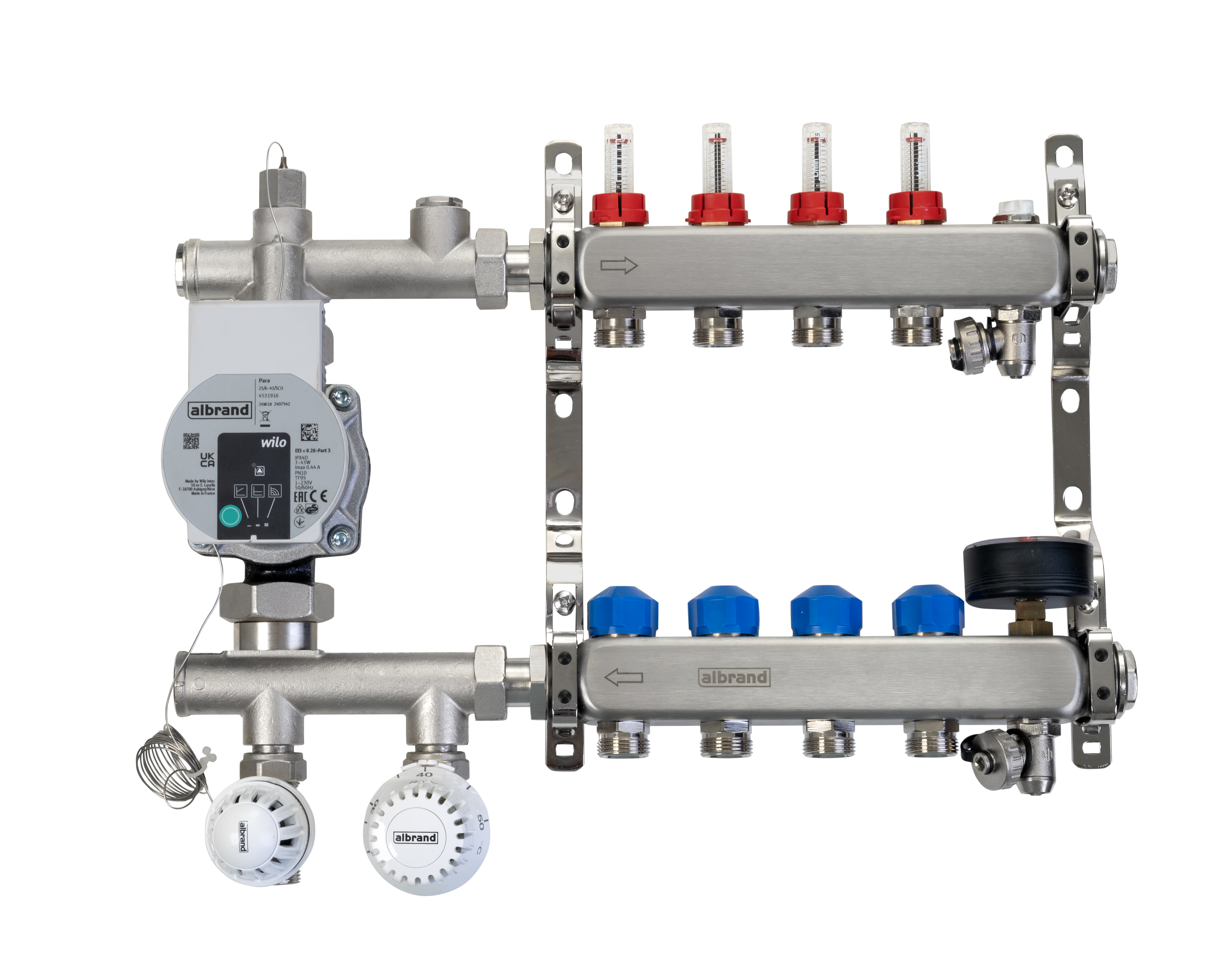 Albrand stadsverwarmingverdeler